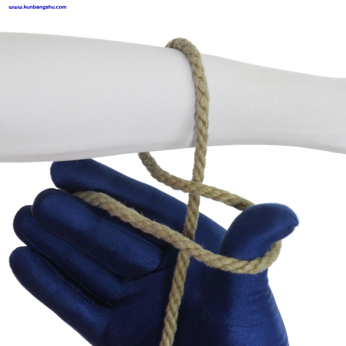 单手活结 One-Handed Slip Knot【15P】_绳艺教程